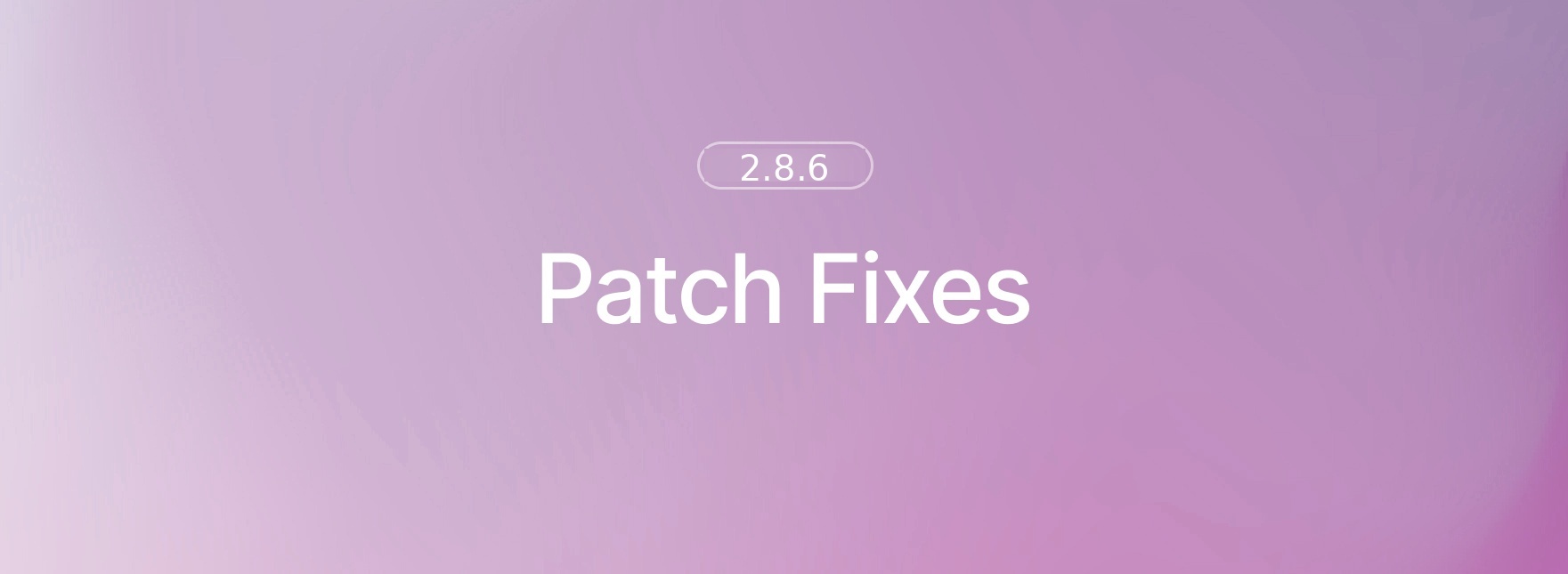 2.8.6 changelog banner