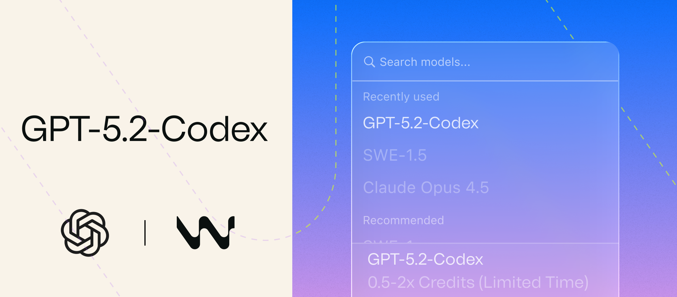 GPT-5.2-Codex is now available in Windsurf!