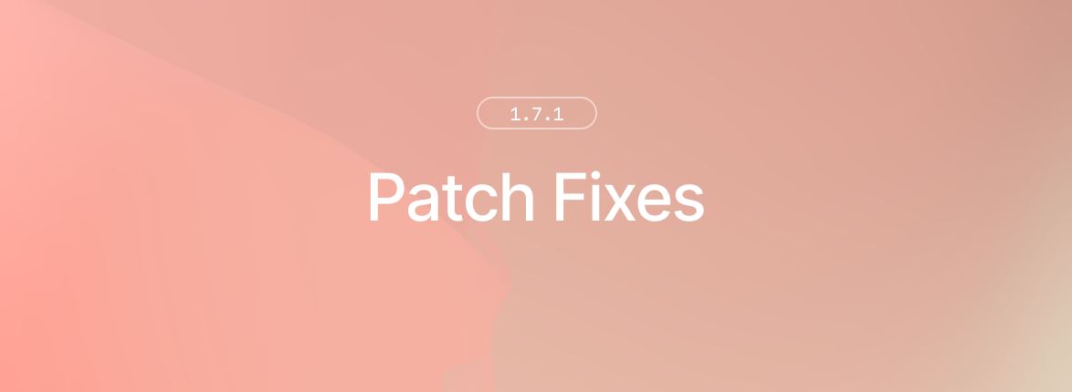 1.7.1 changelog banner