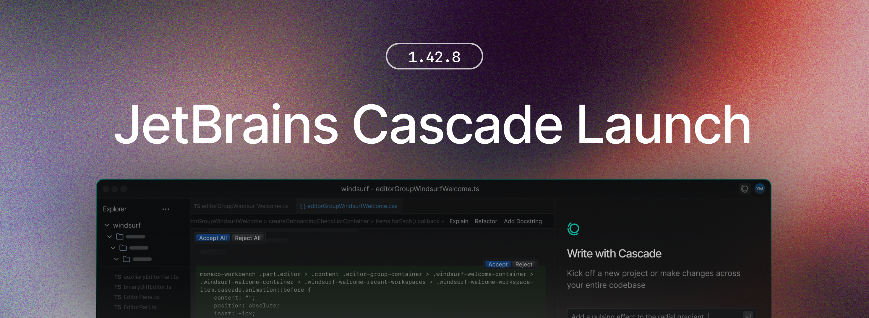 1.7.X changelog banner