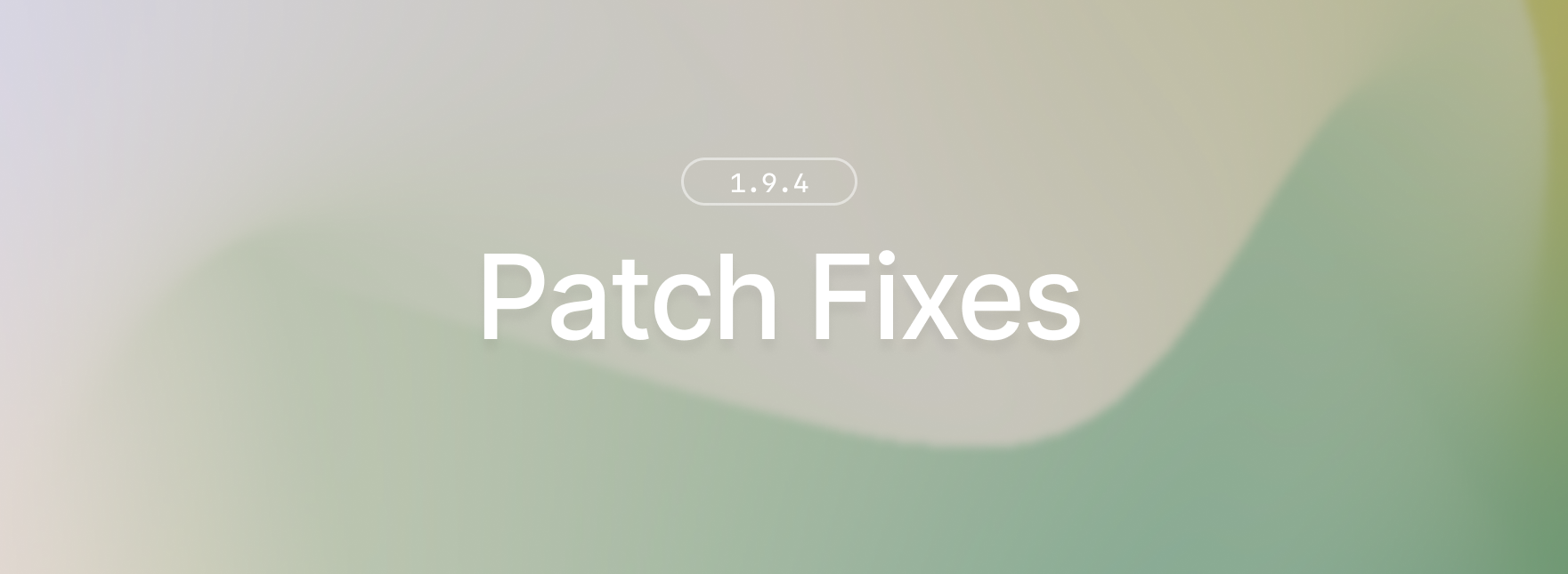 1.9.4 changelog banner