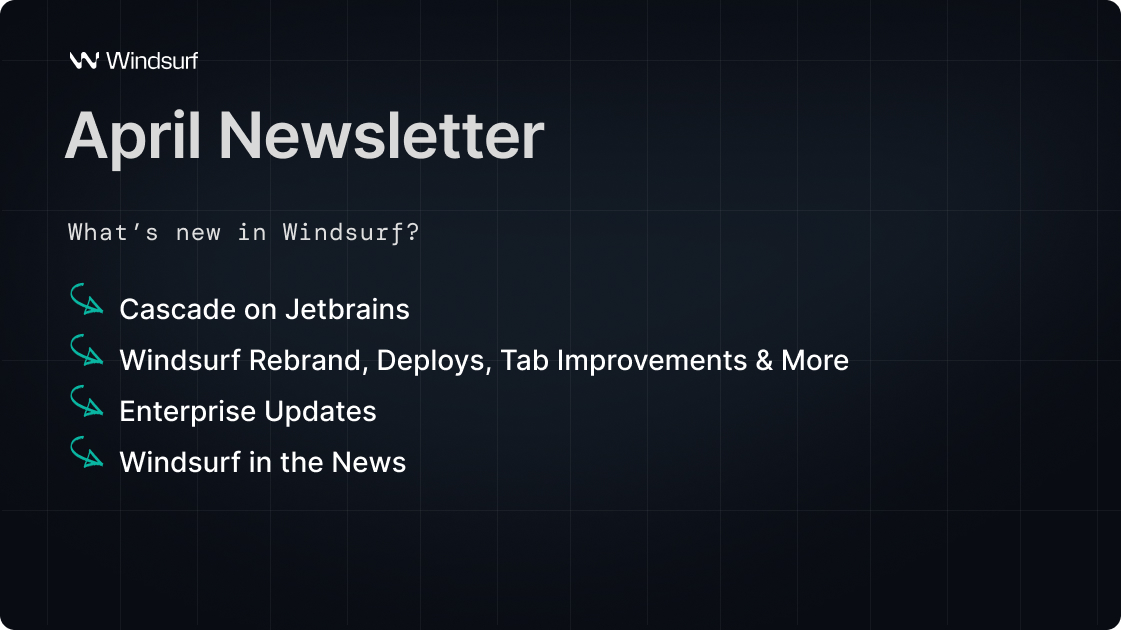 Changelist: April 2025
