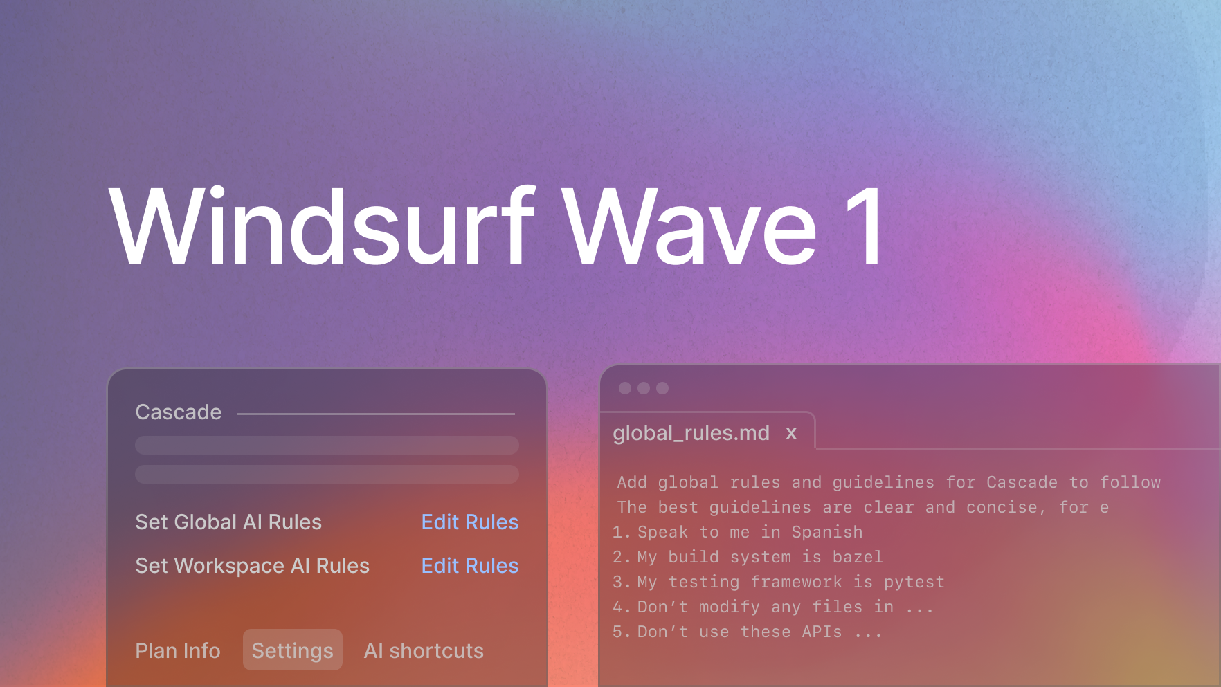 Image for Windsurf Wave 1