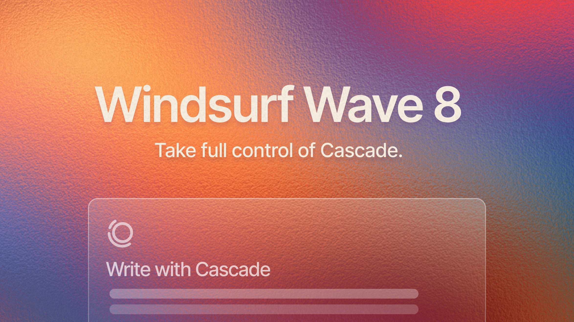 Image for Wave 8: Cascade Customization Features