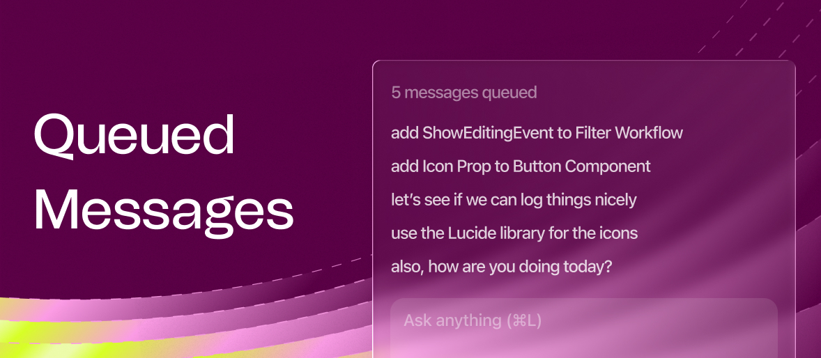 Image for Windsurf Queued Messages Release