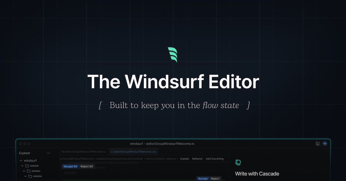 Windsurf Editor by Codeium